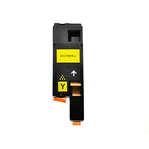 5er Set Toner für Epson Aculaser C1700 2xBK1xC,M,Y – BK 2x 2.000 S.,color je 1.400 Seiten, kompatibel - 5