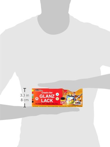 Hobby Line 79600 – Acryl- Glanzlack Creativ-Set 6 x 20 ml - 3