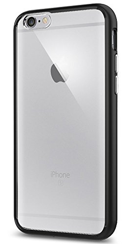 iPhone 6 Case, Spigen [Ultra Hybrid] iPhone 6s Case TPU Bumper Hard PC Back Premium Protection Air Cushion Technology Slim Thin Phone Cover Case for iPhone 6 / iPhone 6s - SGP11600 - Black