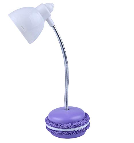 oamore Lampada da tavolo a LED in resina, 3W Eye-care Table Lamps Lampada da lettura creativa per la casa decorazione per studio, casa, lettura, lavoro (B)