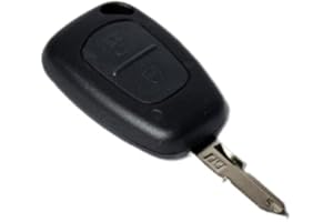 Coque 2 boutons pour cle telecommande Renault TRAFIC MASTER KANGOO Opel Vivaro FOB case