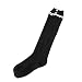 Produktbild ITISME Socken Frauen-Winter-Warme Knit-Lange Stiefel-Socken-Knie-Hohe DüNne Bein-Schenkel-StrüMpfehaba Zusammenhalter Spiel Zehenspreizer Zweilagig Zum Binden