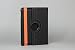 Produktbild TOMYTO Cover für iPad Apple 9.7", Kunstleder-Schutzhülle+Eingabestift (Schwarz/Orange)