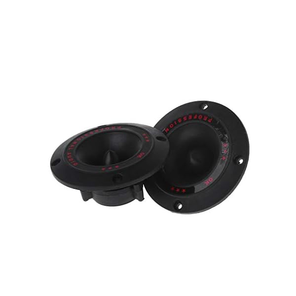 RUINAIER 2 STÜCKE Piezoelektrischer Hochtöner 3 Audio Lautsprecher Höhen Keramik Piezolautsprecher PA/DJ Hochtöner Ersatz Home Subwoofer Stage Sound DIY