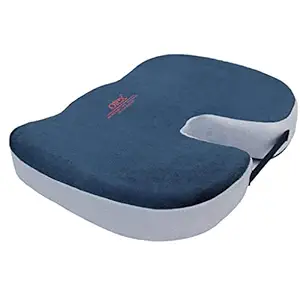 OTEX MEMORY FOAM Coccyx Seat Cushion For Tailbone Sciatica, Lower Back Support and Pain Relief Seat Cushion Pain Relief For Office/Home Chair