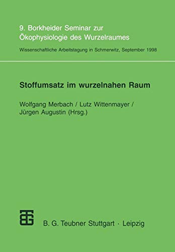 Preisvergleich Produktbild Stoffumsatz Im Wurzelnahen Raum (German Edition)