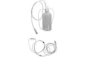 O2 MED Kit humidificador borboteador y cánula nasal para oxigenoterapia