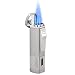 Produktbild LAZU Sturmfeuerzeug, ZB-580 3 Jet Flamme-Feuerzeug,Gas Feuerzeug, Pfeifenfeuerzeug, Zigarren Feuerzeuge mit Geschenkbox (Verkauft Ohne Gas,Schwarz)