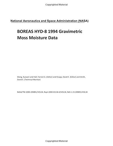 Preisvergleich Produktbild BOREAS HYD-8 1994 Gravimetric Moss Moisture Data