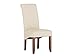 Produktbild massivum Stuhl Logan 48x106x67 cm Kunstleder creme