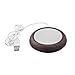 Produktbild Dergtgh USB-Tassenwärmer Coaster Kaffeetasse Pad Warmer Home Office Table Mat Milch-Tee-Getränk Platzdeckchen Heater