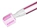 Jimmystar Eyebrow shaver trimmer razor Portable Pink Electric Lady Hair Blade
