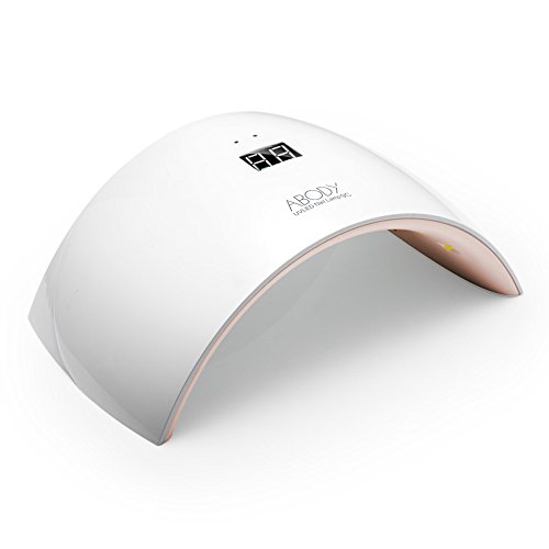 Abody SUN9S 24W Power by USB/Power Bank/Electricity Nail lamp LED/ UV Lightweight 99S timer Nail Dryer for Shellac and Others Gel ,Salon Tools for Fingernail & Toenail
