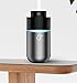 Produktbild FENG 200 ML Auto Lufterfrischer Auto Aroma Diffuser Luftbefeuchter Luftreiniger Mini Tragbare Ultraschall Aromatherapie ätherisches Öl Diffusor,7-farbige LED,Gray