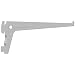 Produktbild Element System PRO-Träger Regalträger 1-reihig, 2 Stück, 7 Abmessungen, 3 farben, lange 20 cm für Regalsystem, Wandschiene, weiß, 18133-00003