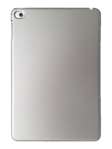 Khomo iPad Mini 4 Hülle Case Silber Gehäuse mit doppelten Schutz ultra dünn und leicht, Smart Cover – Dual Silver - 6