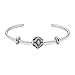 Produktbild HUSHOUZHUO Armband Armreifen Pantherzahn Stil Mode Rebellen Schmuck Geschenk Für Frauen Neu Gut In 925 Sterling Silber Herz