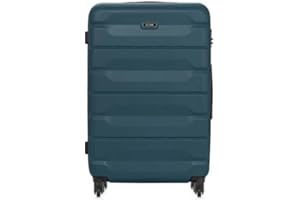OCHNIK | Valise Grande | 76 x 49 x 29 cm | Valise Rigide | Valise de Voyage avec 4 roulettes | Durable | avec ABS | Verrouillage numérique, Vert, L