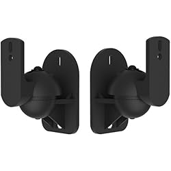 VonHaus Soportes de Pared Universales para Altavoces - Juego de 2