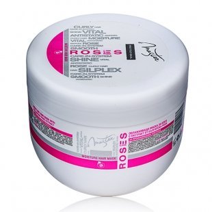 Spa Master Profesional - Mascarilla hidratante para el cabello con extracto de Rosa de Bulgaria