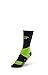 Produktbild 1 Paar BELSANA Sportsocken Gr.47-50 mit maximaler Kompression für Profis und ambitionierte Sportler. Sport pro AD Medium PROM Gr.XL Gr.47-50 sw/ngrün C5276