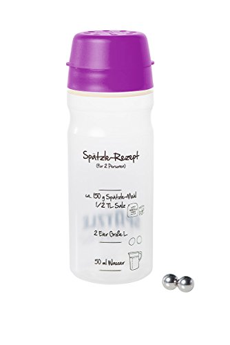 2-Portionen-Spätzle-Shaker in magenta