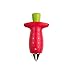 Produktbild BestMall Erdbeere Tomaten Huller Entferner Küche-DIY Roten Stiel, Edelstahl, 9 cm x 4,8 cm x 2,6 cm.