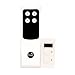 Big I Dott Systems Modular Remote Control Switches For 1 Light & 1 Fan Control (White, 100 Watts) RS.990.00