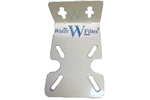THE WATER FILTER MEN Logement pour filtre à eau en acier Support de fixation universel pour tous les 25,4 cm Boîtier pour filtre standard gousses