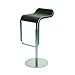 Produktbild lapalma LEM barhocker 66-79cm hoehenverstellbar lem lackiert SCHWARZ lack design azumi la palma sofort lieferbar