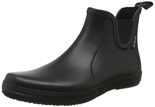 Preisvergleich Produktbild Aigle Herren MALOUIN Chelsea Arbeitsgummistiefel, Schwarz (Black), 45 EU
