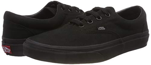 Vans Era, Zapatillas de Skateboarding Unisex Adulto, Negro (Black/Black), 42.5 EU - Vans