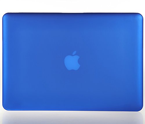 MacBook Pro 13 Hülle Schale,iNeseon Ultra Slim Plastik Hartschale Tasche Cover Shell, US Dunkelblau und EU Transparent Tastatur Abdeckung Schutzhülle für Apple MacBook Pro 13.3 Zoll mit CD-ROM Drive Modell:A1278 (Dunkelblau) - 6