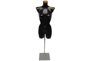 THE SHOPFITTING SHOP Mannequin de sport pour femme Noir
