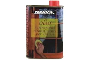 EWBOB OLIO RIGENERANTE RITONIFICANTE PER LEGNO INFISSI porte finestre multiuso 500ml Teknica EAN 8019978023012