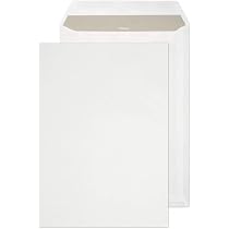 Enveloppes Blake C4 324x229mm - Lot De 250 - Blanc 120g/m² Auto-adhésives
