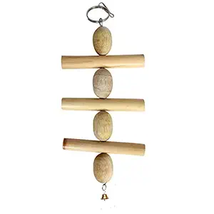 KSK Natural Wooden Chewing Toy for Bird