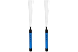 ARMYJY Percussion – Brosses de cajon standard et brosses télescopiques pour cajon musicales (bleu)