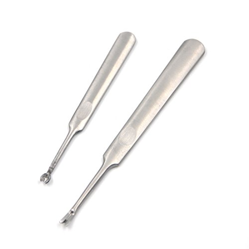 AngelaKerry 20 Stück x Leder-Handgeräte Grundlegende Werkzeug für Anfänger mit Druckknöpfe / Popper Presse Hengst Nähen. - 7