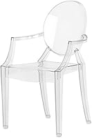 Kartell - Lou Lou Ghostin Sedia da bambino, Policarbonato, Cristallo