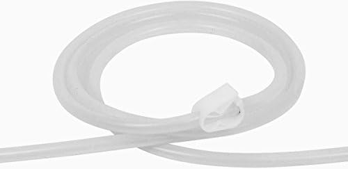 Vinyl Tubing with Shutoff Clamp - 5 feet 5/16 ID 7/16 OD (Food Grade) by Perrysbrewer