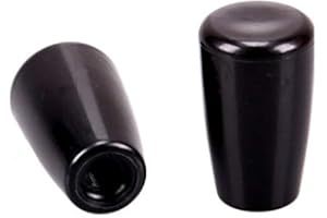TRUCK DUCK® Universal Ersatz Knauf Kegelgriff 42mm mit M8 Innengewinde Kunststoff Kugel Kegel Schraub Griff rund Hebel Schalter KFZ LKW