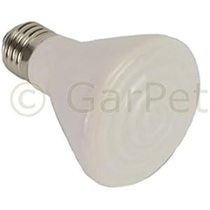 Wärmelampe Keramik Heiz Lampe Dunkelstrahler Keramik Infrarot Strahler E27 (60 Watt)