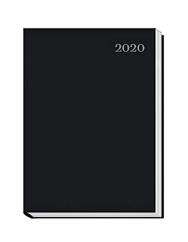 Preisvergleich Produktbild Taschenkalender A6 "schwarz" 2020: 10 x 15 cm, 384 Seiten