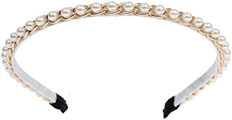 Just Fox Luxury Pearls Tiara Communion Hair Decorations