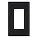 Produktbild Lutron CW-1-BL Claro 1-Gang Wallplate (1 Pack), Black by Lutron