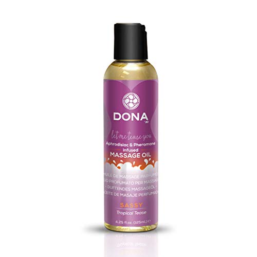 Doña Por Jo 120 ml Tropical Tease aroma aceite de masaje