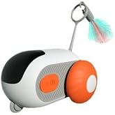 "Automatic Cat Toy &ndash; Smart Movable Electronic Toy with Touch Activation, Tail and Light, Pets i
