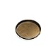 Produktbild Kerzenteller Schale Untersetzer mit Rand Kerzen Metall Gold- Bronze
