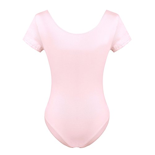 Freebily Body Femme Justaucorps Danse Gym Danseur Tutu Ballet Femme Rembourré Gilet Veste de Sport Fitness Yoga Costume Jumpsuit XS-XL 5 Couleurs Rose L